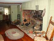 Fireplace in the Macy-Colby House